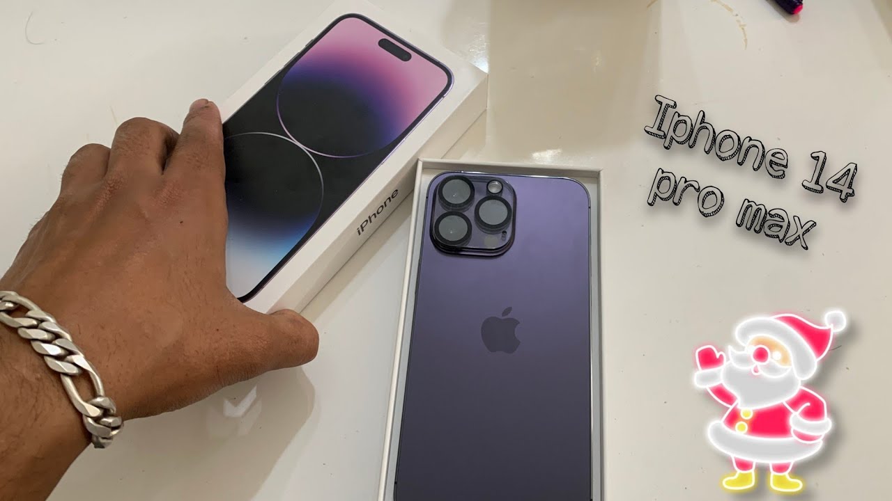 IPHONE 14 PRO MAX DEEP PURPLE UNBOXING 💜 || INTERNATIONAL STUDENT || CHRISTMAS SPECIAL🎄