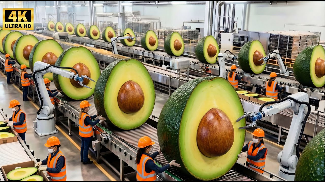 1,850,000 Liters Per Day – The INSANE Speed of Modern AVOCADO FACTORY