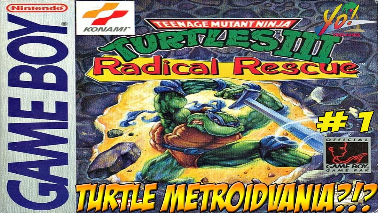 TMNT Radical Rescue! A Turtles Metroidvania?!? Part 1 - YoVideogames