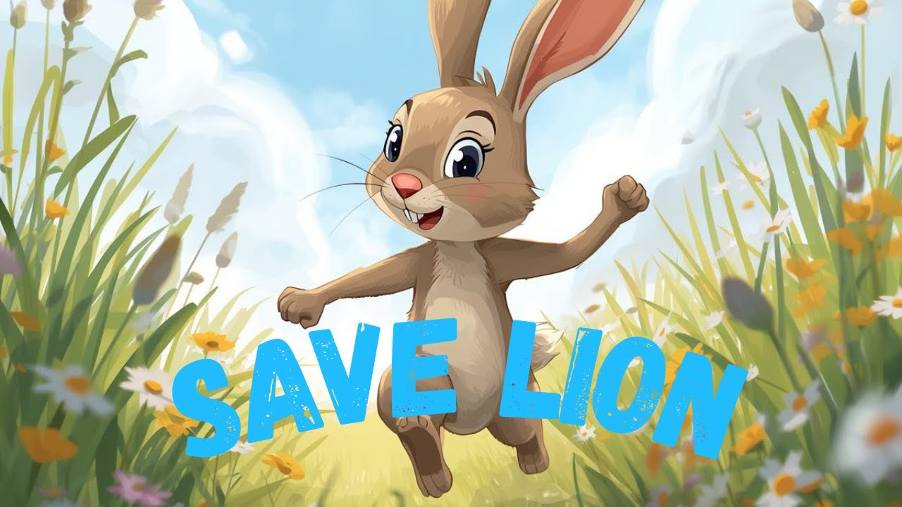 A Brave Rabbit Saves His Friends 🐰 | Kids Story | Bedtime Cartoon| Kids Moral Story | Cartoon Story