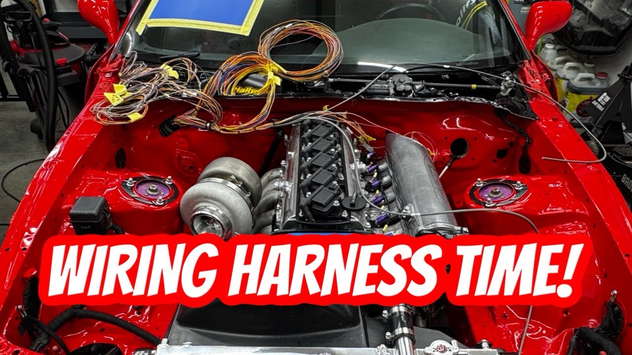 Making A Custom Haltech 2JZ Engine Harness (The Easy Way)
