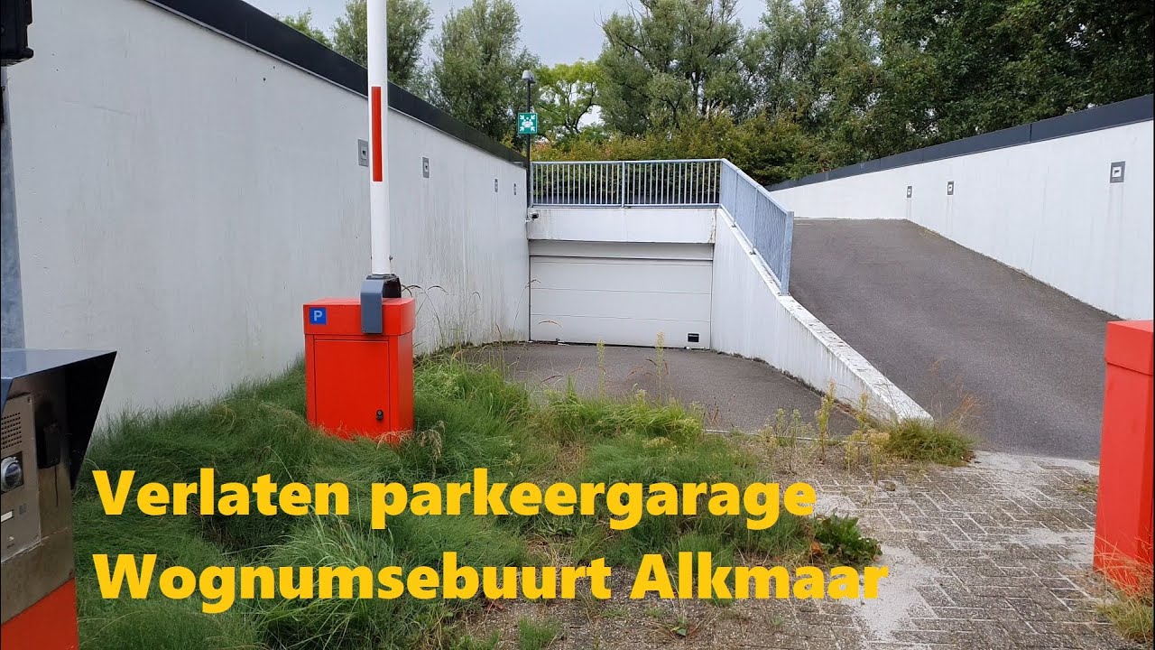 Verlaten parkeergarage Wognumsebuurt Alkmaar
