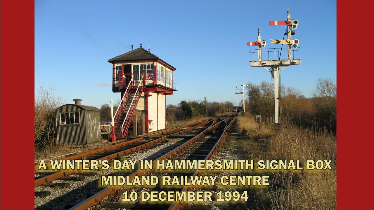 A Winter's day in Hammersmith Signal Box