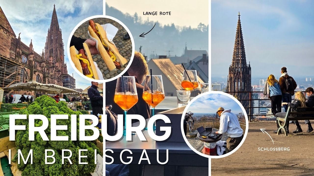 Один день во Фрайбурге 🇩🇪 Солнце, пейзажи и местные вкусы