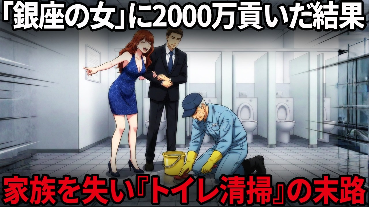 【68歳男性の後悔】退職金2000万を銀座の女に貢いだ元部長の悲惨な末路。孤独と見栄が招いた熟年離婚と借金地獄の実態