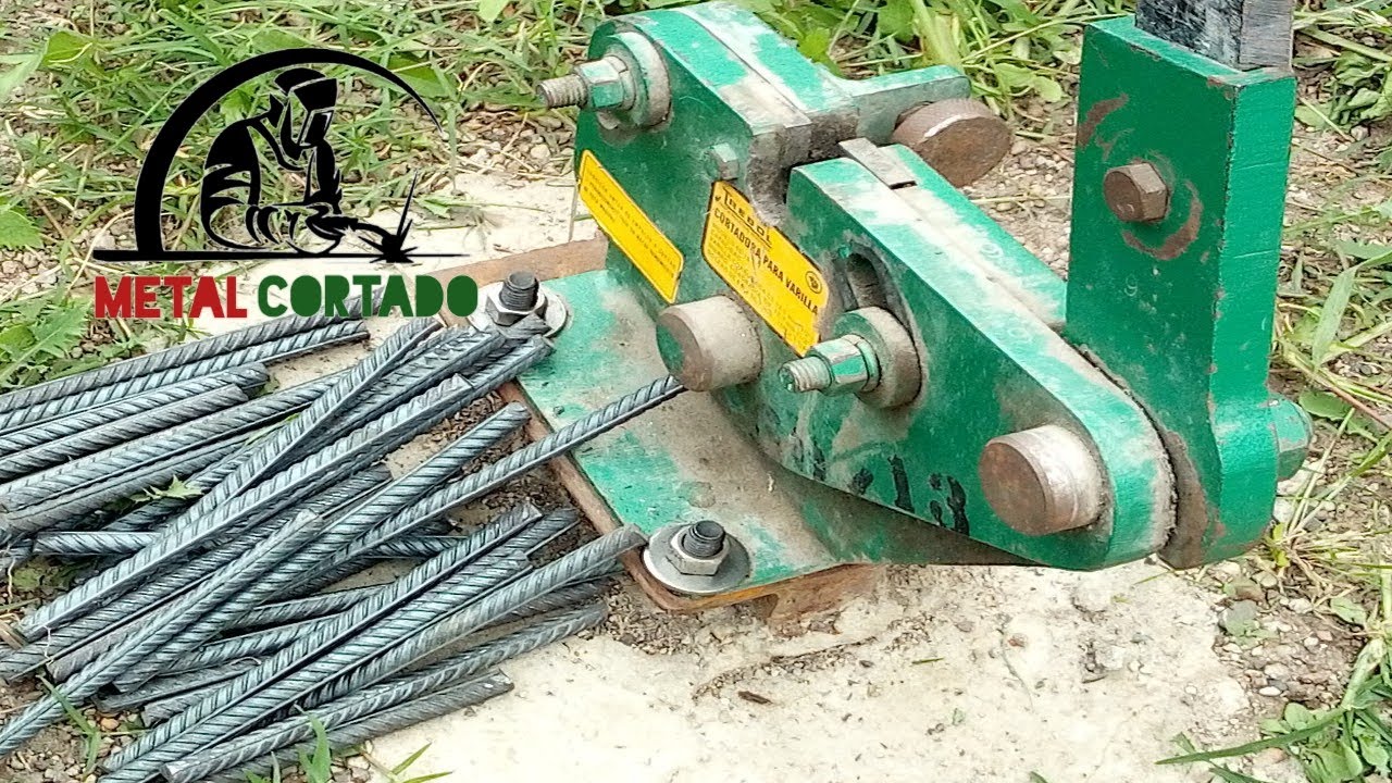 cizalla manual para cortar varilla/rod cutter/metal cortado
