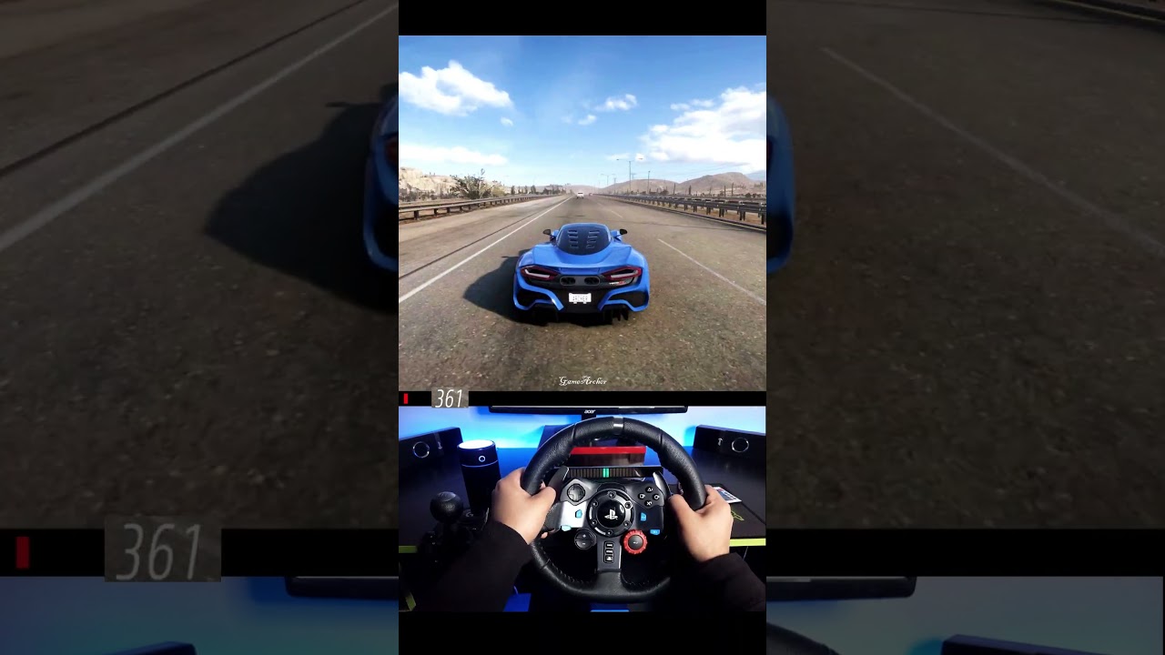 How fast is Venom F5 - Extreme Speed Test FH5 G29