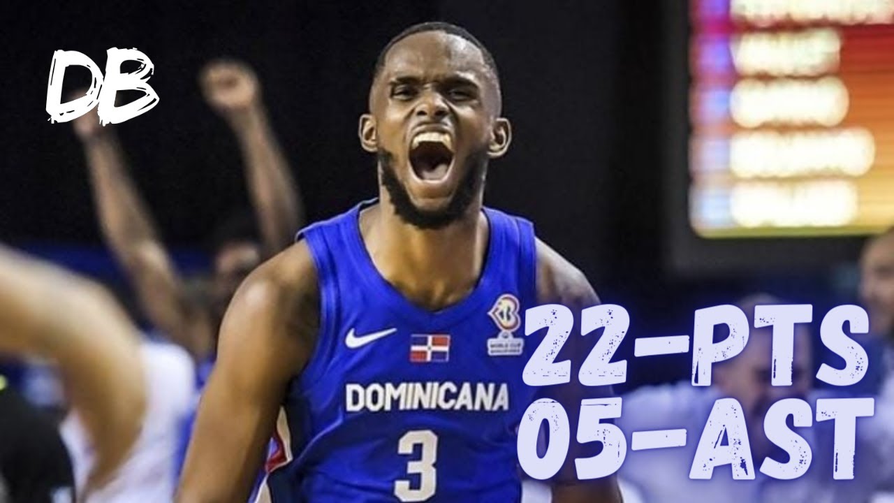 Jean Montero 22pts 5ast  Highlight FIBAWC RD vs Argentina