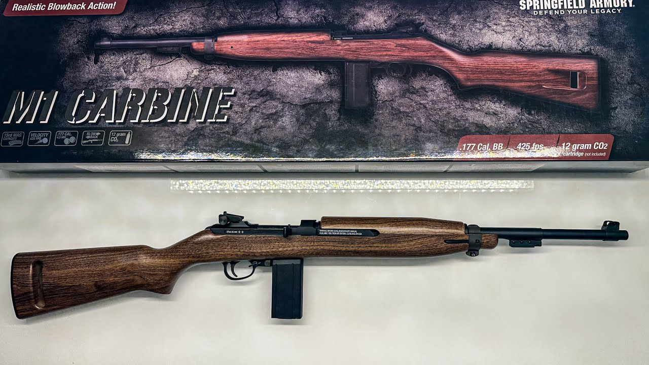Springfield Armory M1 Carbine cal. 4,5mm Co2 Blowback BB‘Gun      #airgun #bbgun #springfield