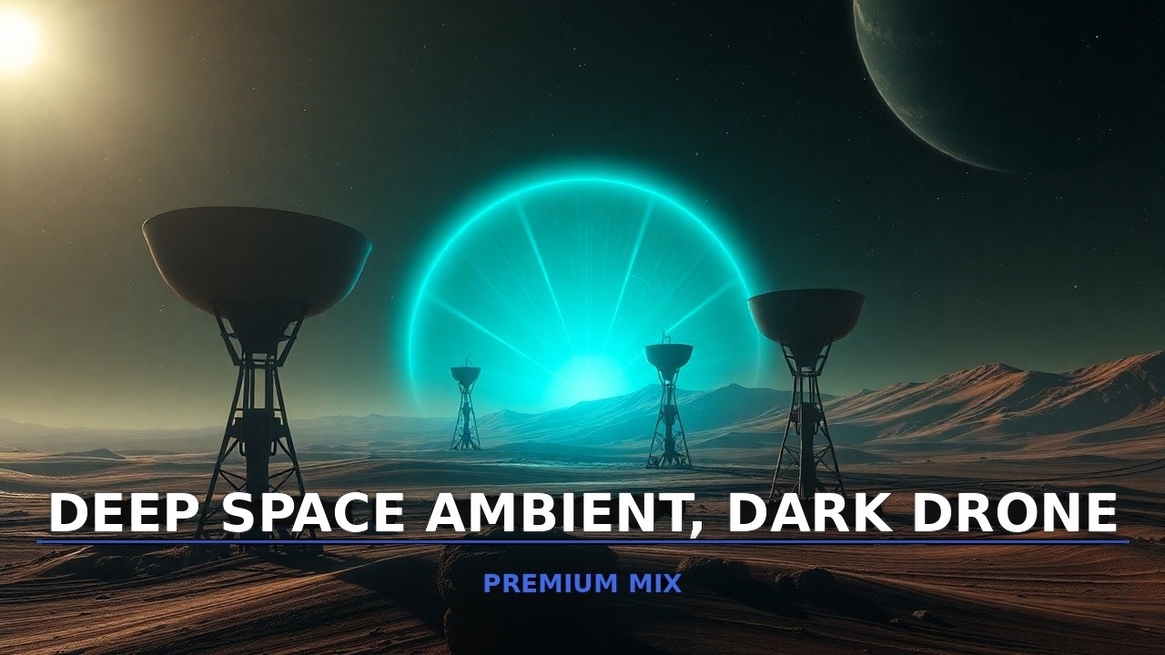 Deep Signal Station | Lull into Sleep with Dark Ambient Sounds