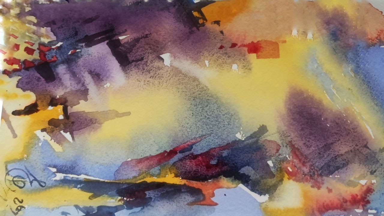 Abstract watercolour 2