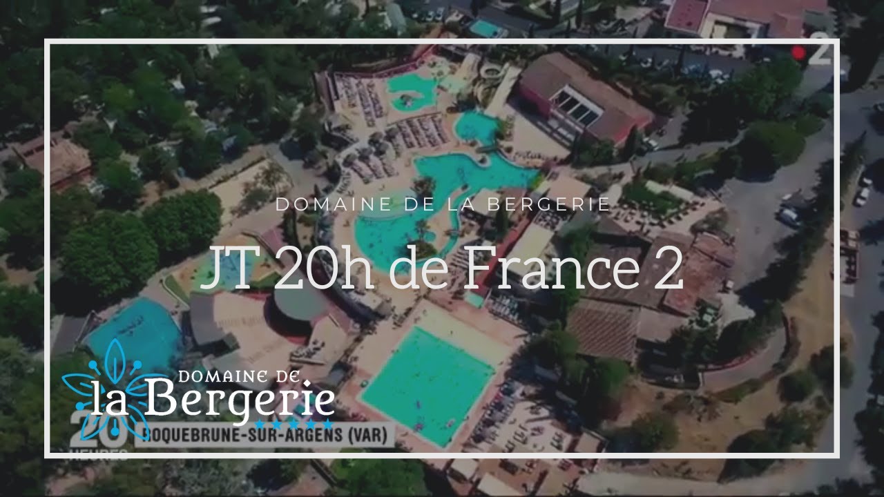 Journal de 20H sur France 2 sur Domaine de la Bergerie