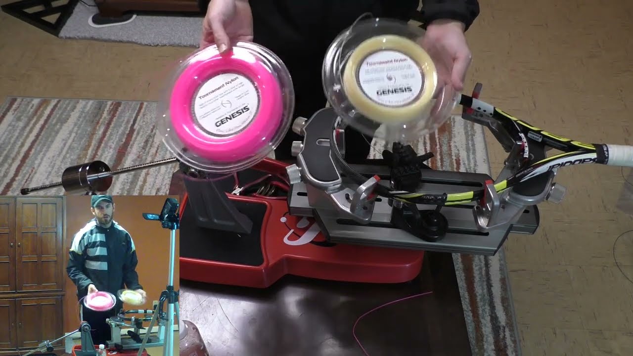 Stringing on a Drop Weight Machine