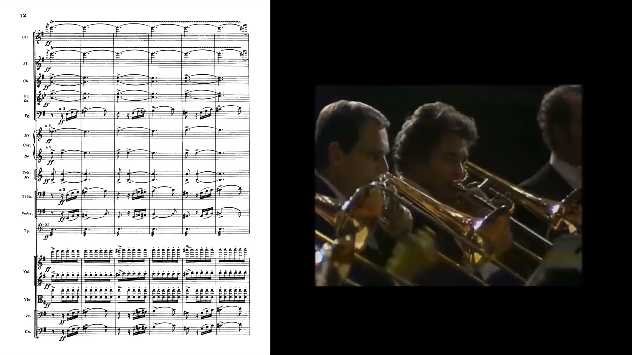 Verdi - La forza del destino (score & video 4k) | Berliner Philharmoniker / Herbert Von Karajan