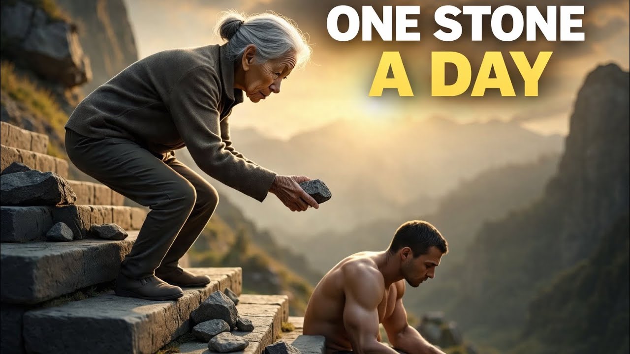 Carry One Stone: Powerful Life Lesson About Consistency & Success#MotivationStory#Inspiration
