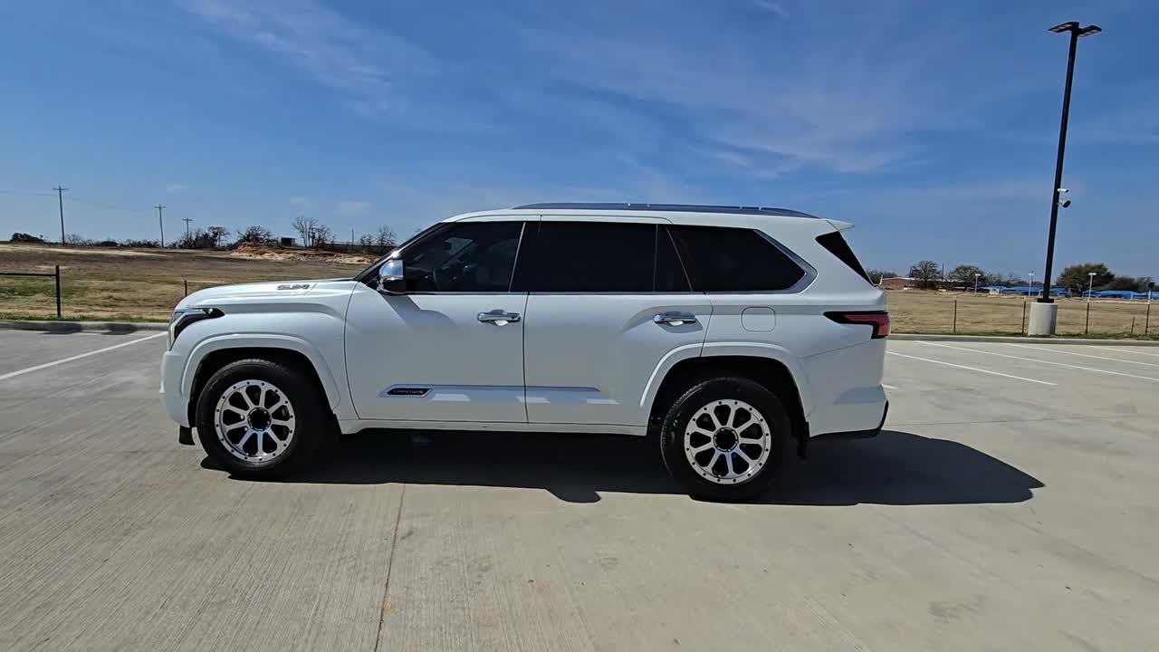 2023 Toyota Sequoia Capstone TX Granbury, Brownwood, Weatherford, Stephenville, Burleson