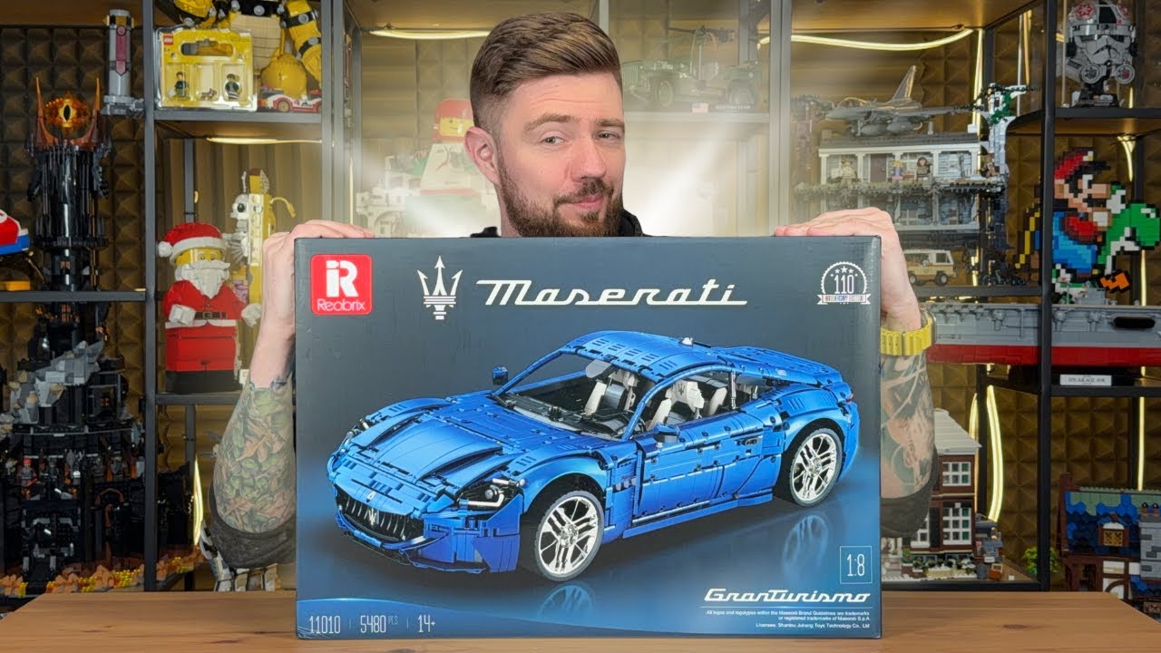 MASERATI GRANTURISMO 1:8 🛞 REOBRIX 11010 RECENZJA