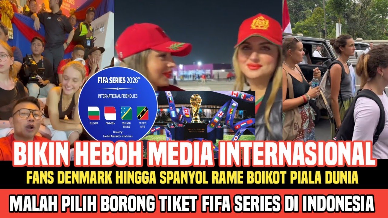 Bikin heboh media asing,Fans Denmark dan Belanda Rame boikot piala dunia dan pilih FIFA Series 2026