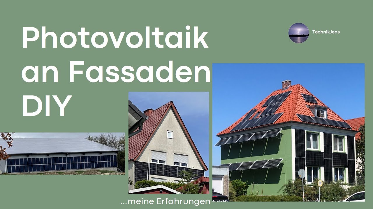 Solare Fassaden an Gebäuden, Photovoltaik vertikal/aufgeständert