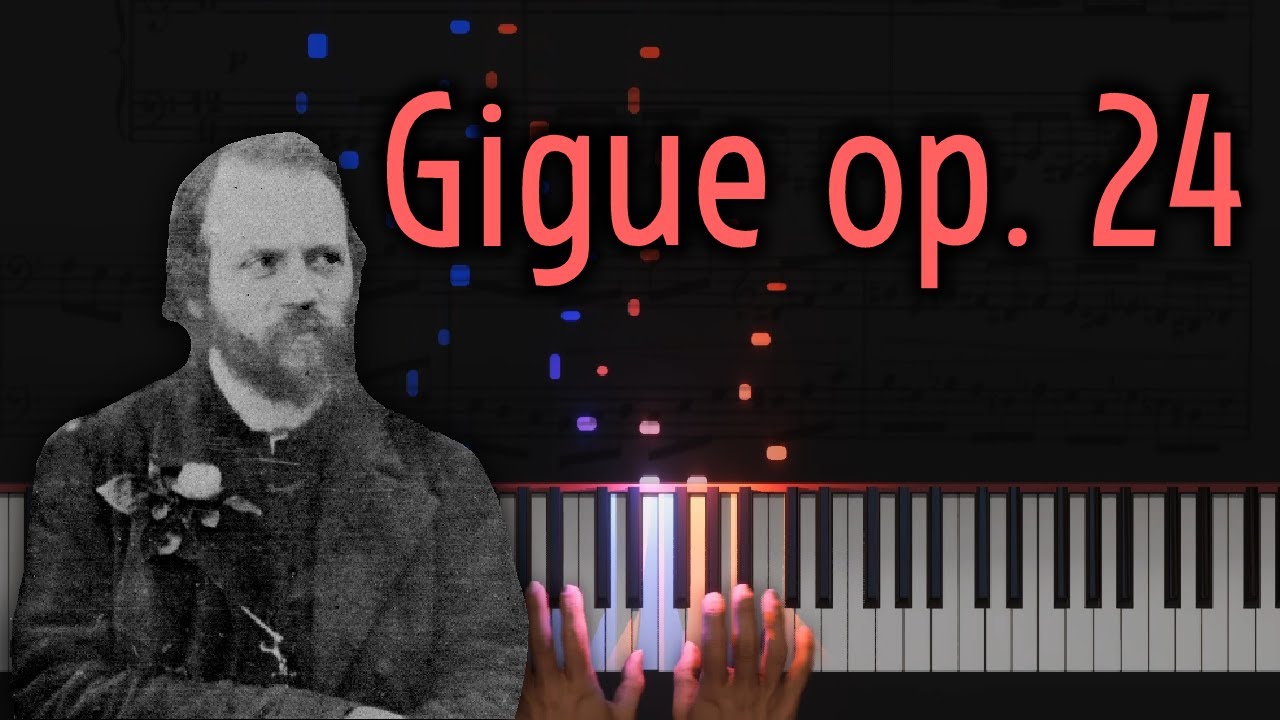 Charles-Valentin Alkan - Gigue Op  24: Concert Creator A.I.