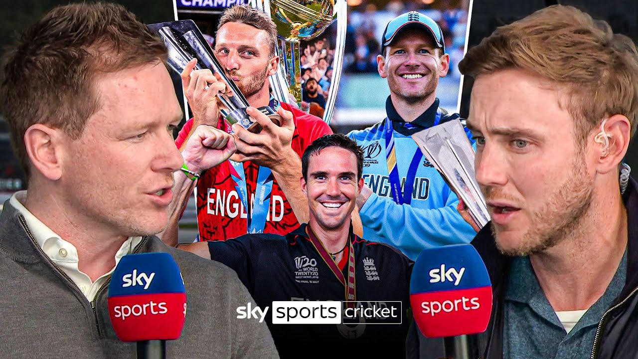 Eoin Morgan and Stuart Broad on England's World Cup-winning campaigns in 2010, 2019 and 2022 🏆