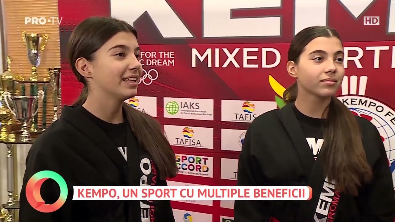 Campioanele Kempo Rebeca si Katia