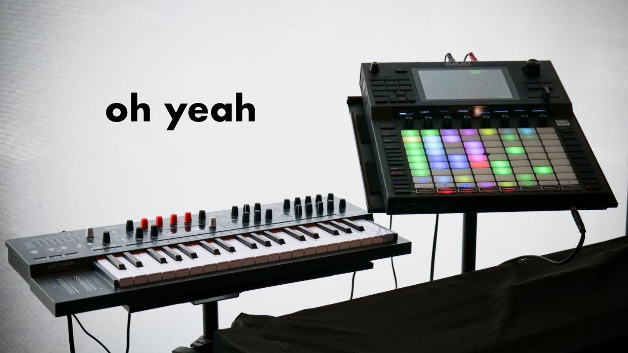 Akai Force + MiniFreak is a GREAT Duo
