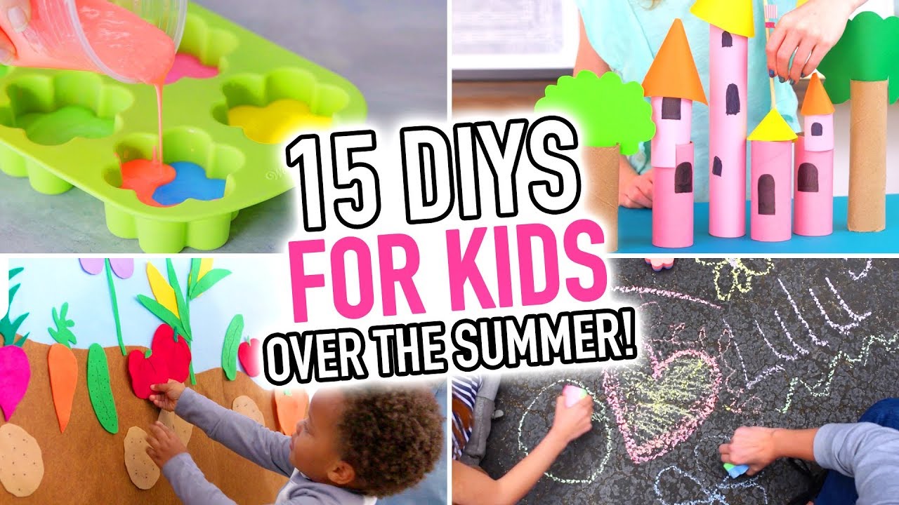 15 DIYs for Kids Who Are Bored Over the Summer | Art Projects for Kids
