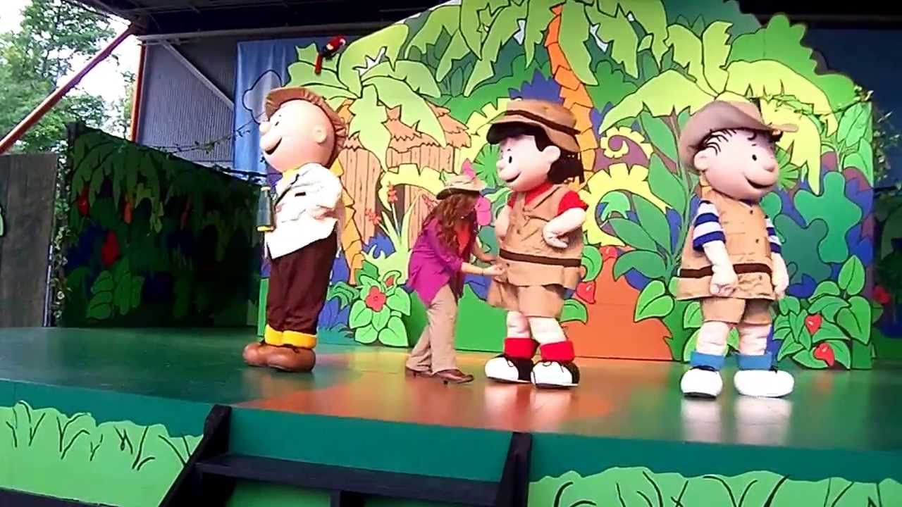 Charlie Brown's Jungle Journey @ Kings Island 07/20/13