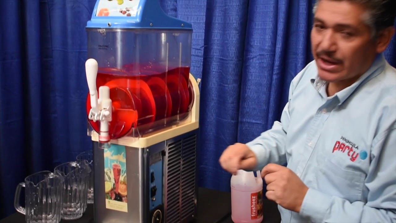 How To Use A Margarita  Machine  - Peninslila Party