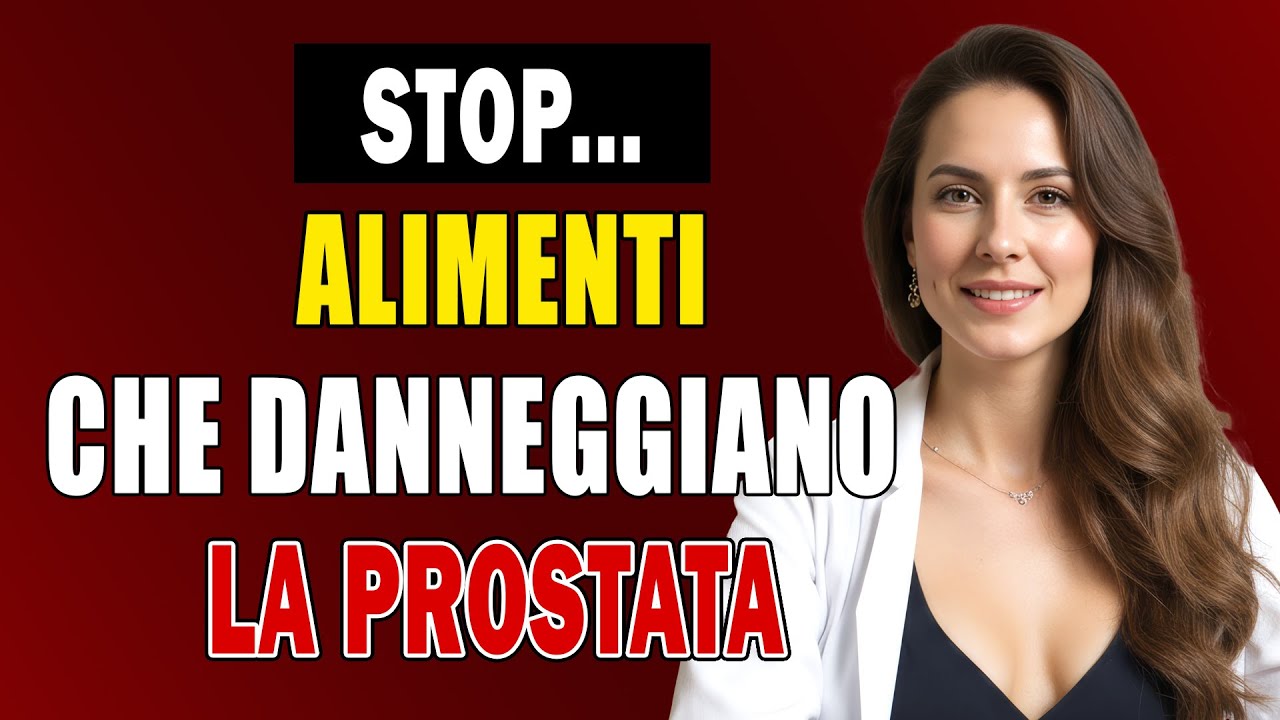 PROSTATA IN PERICOLO! 5 alimenti da eliminare subito! | Uomini 60+