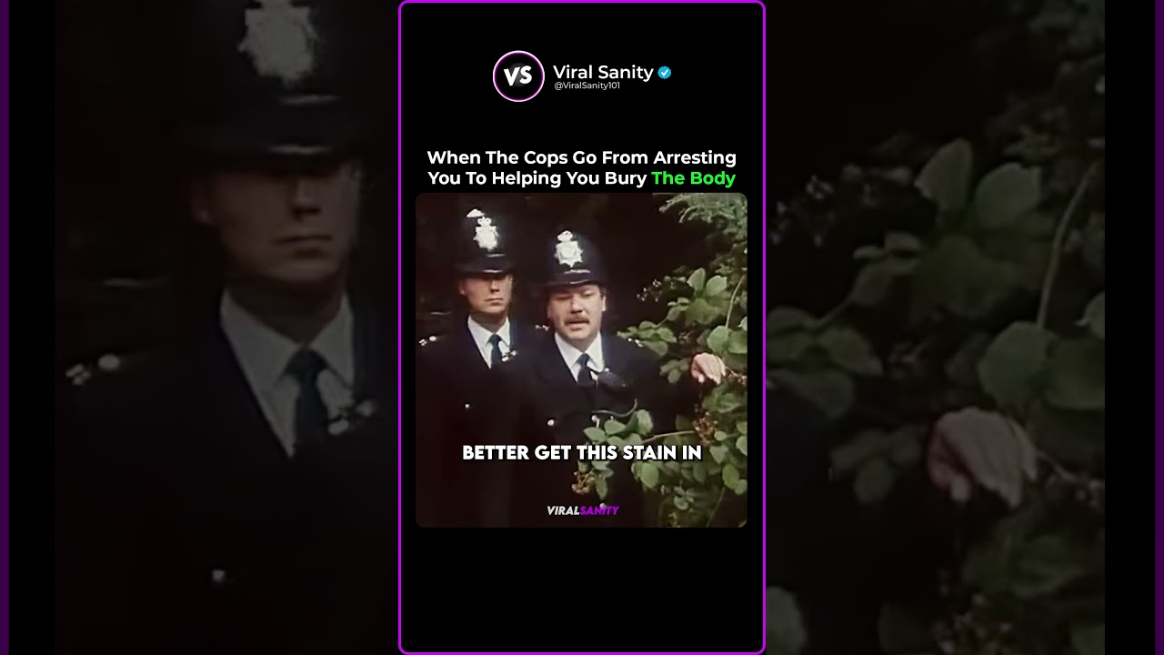 The Fact They Started Helping is What Makes This Comedy Gold 🪦👮&zwj;♂️