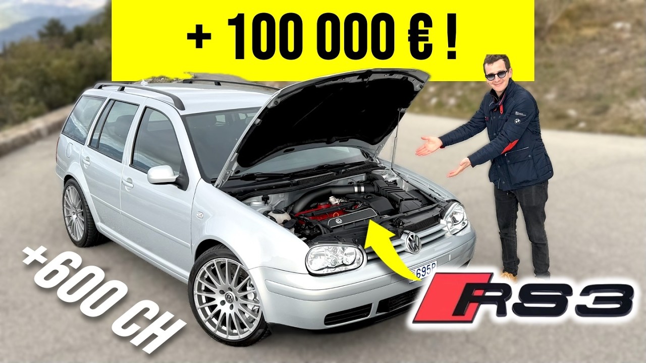 Il a construit le Sleeper ULTIME ! Golf IV Swap RS3