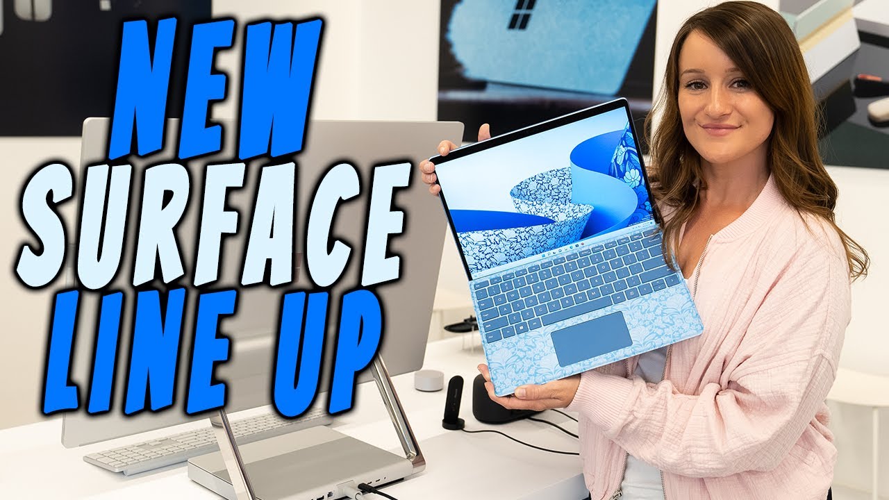 First Look at the NEW 2022 Microsoft Surface Devices!