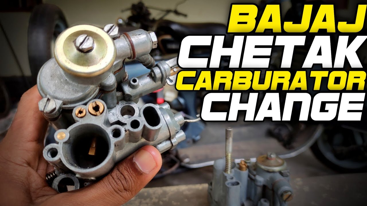 How to change Bajaj Chetak Carburator / Vintage scooter Carburator replace / Twostroke Carburator