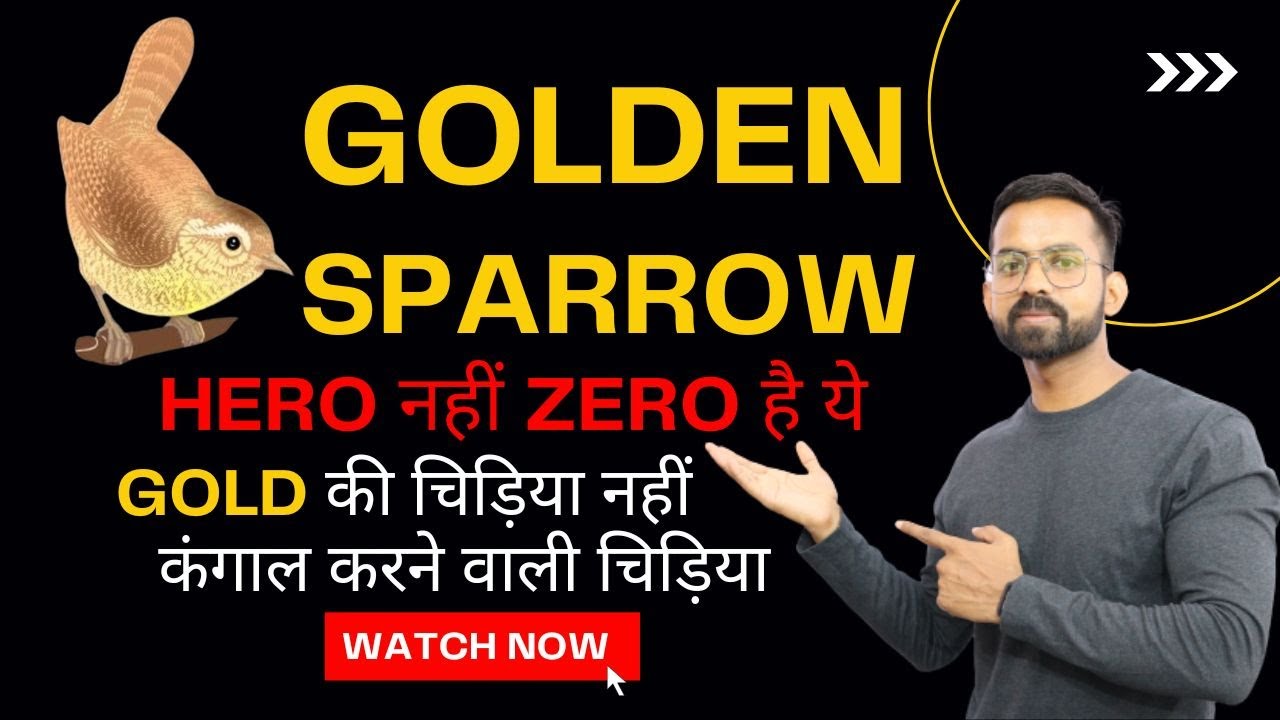 Golden Sparrow Token Review | Golden Sparrow Token Real or Scam | Golden Sparrow Coin | #scam