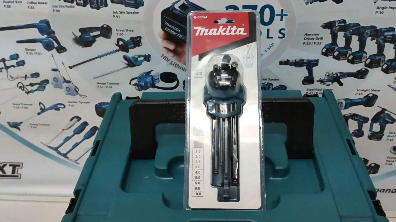 Review unbox Makita Hand Tool B-65894