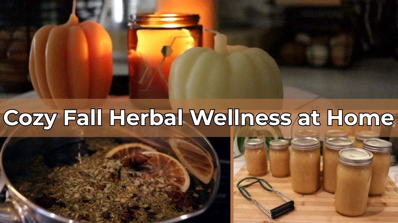 Cozy Fall Wellness | Herbal Detox Teas, Lung Health & Homemade Applesauce