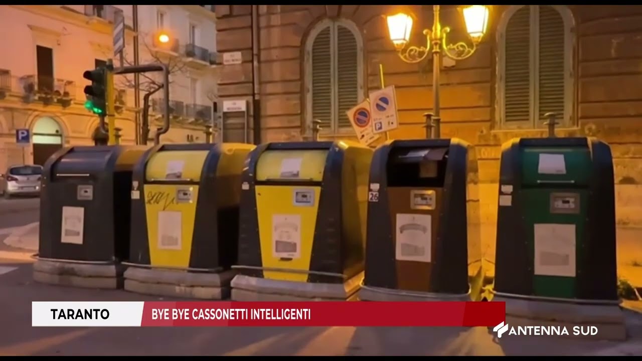 10 MARZO 2026   TARANTO   BYE BYE CASSONETTI INTELLIGENTI