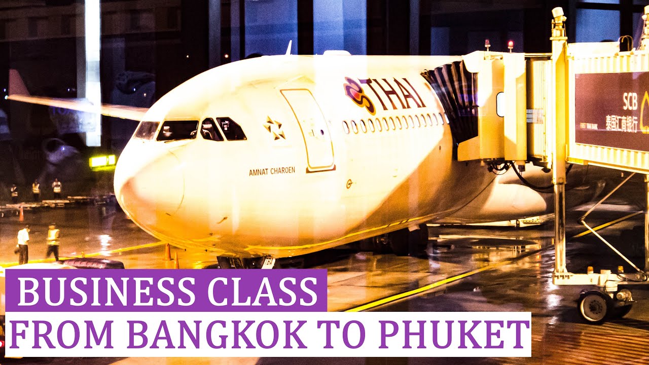 TRIPREPORT | THAI AIRWAYS | Business Class | Airbus A330 | Bangkok - Phuket