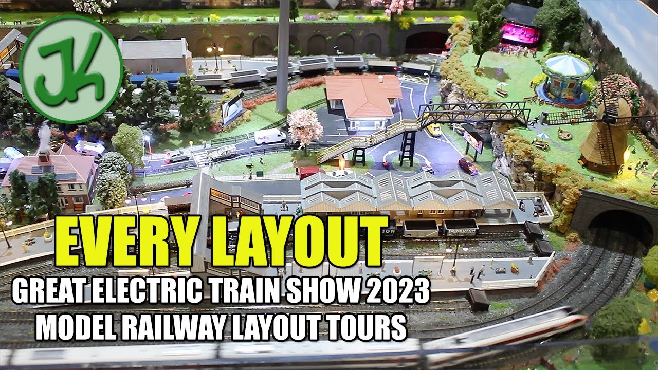 All Model Railway Layouts At The Great Electric Train Show 2023