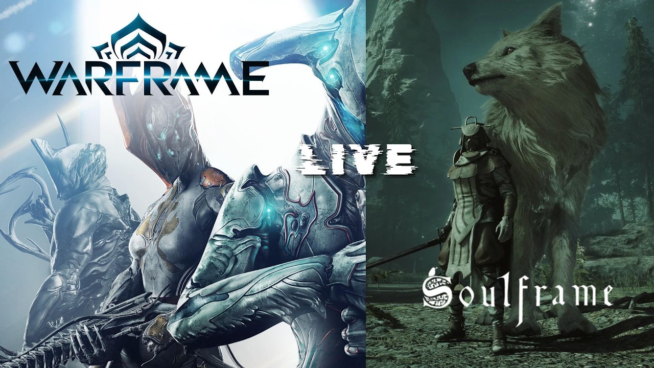 LIVE Let's play: Soulframe & Warframe (babyframe)