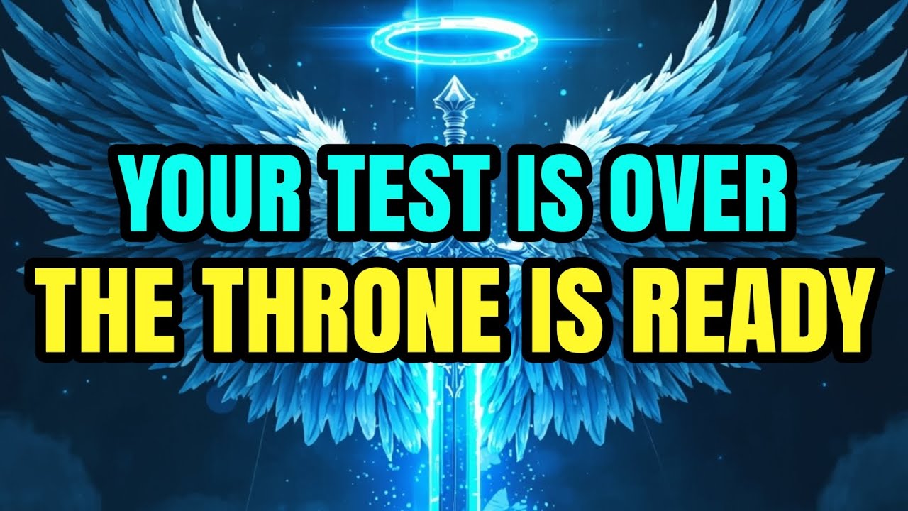 Chosen One: The Test Is Over!! At 3:33 AM Heaven Prepares Your Golden Throne Tonight 👑✨