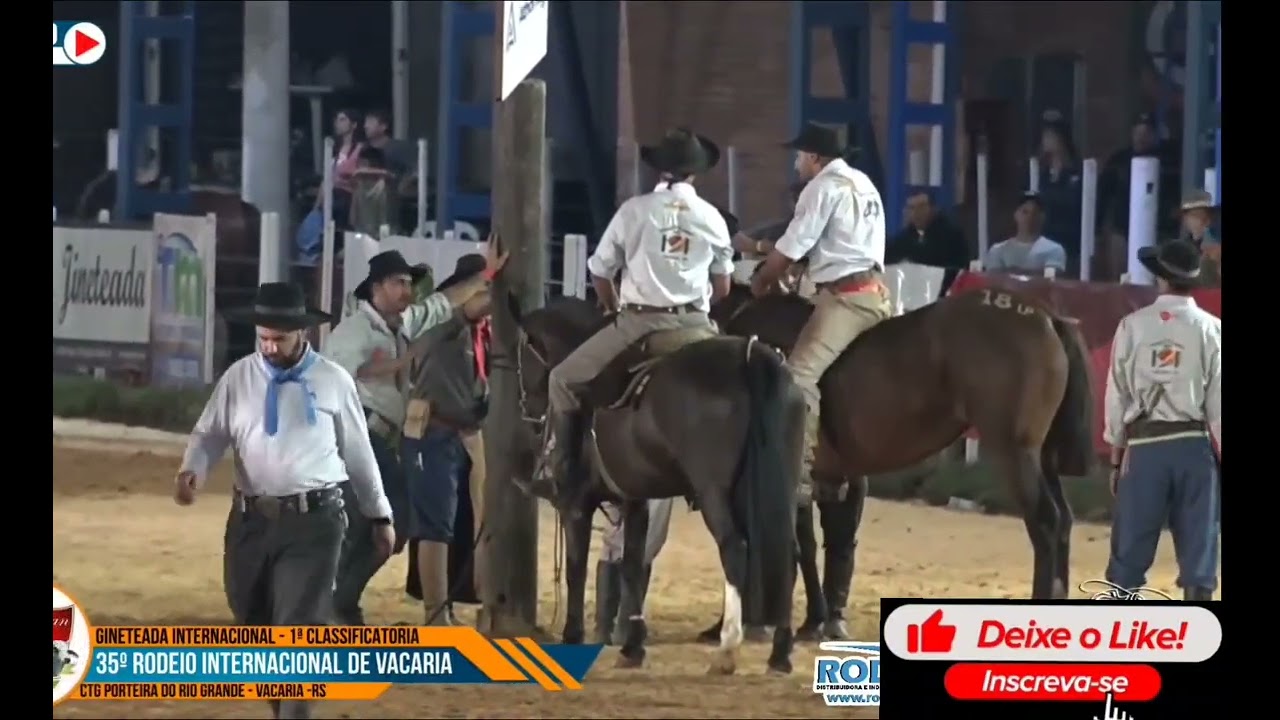 (SEMIFINAL DA GINETIADA) RODEIO DE VACARIA. @meubrasil1995