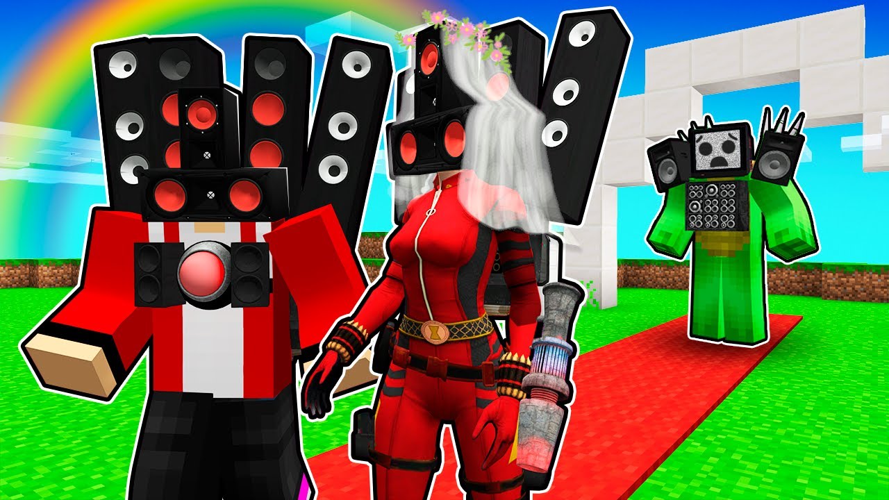 JJ MARRIED a SPEAKER WOMAN? MIKEY TV MAN LOST a FRIEND? in Minecraft - Maizen