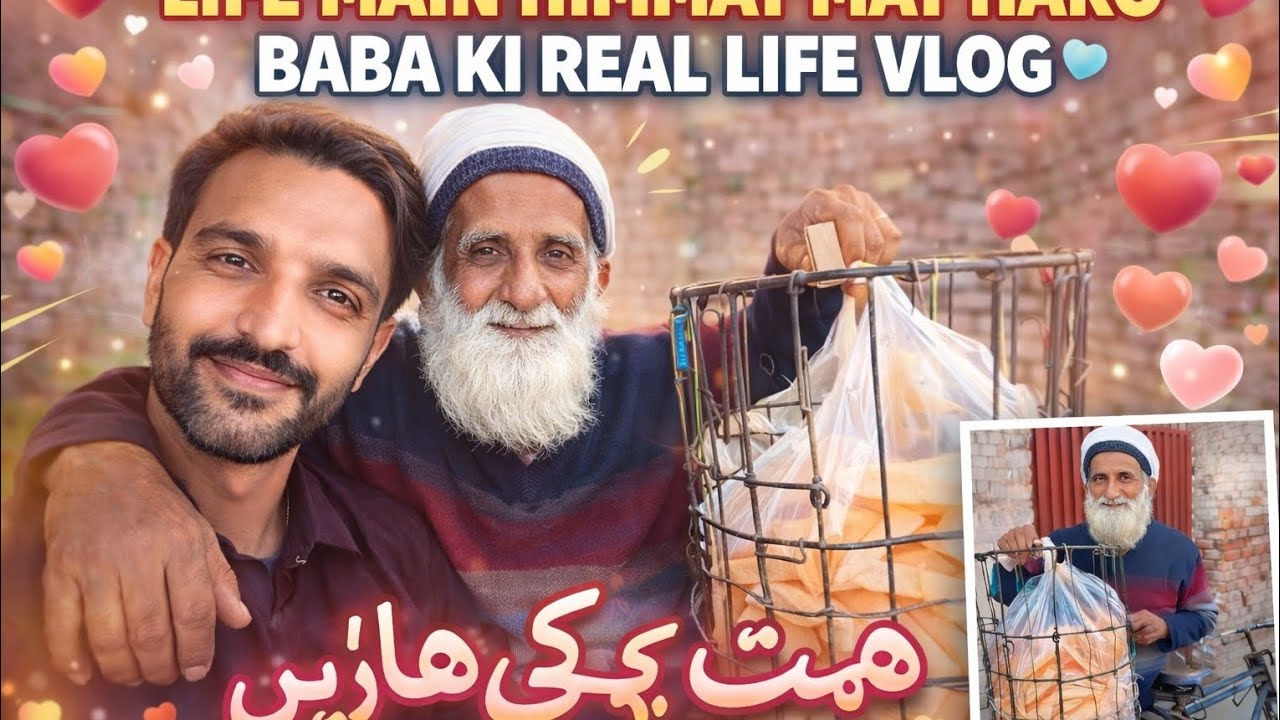 Life Mein Kabhi Himmat Na Haro | Papar Wale Baba Ki Kahani | Real Life Motivational Vlog