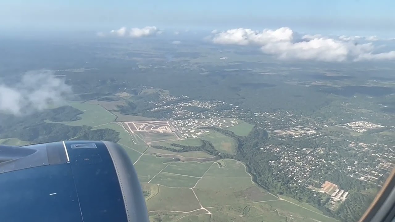 Pouso Recife com um Airbus A320 da Azul Linhas Aéreas
