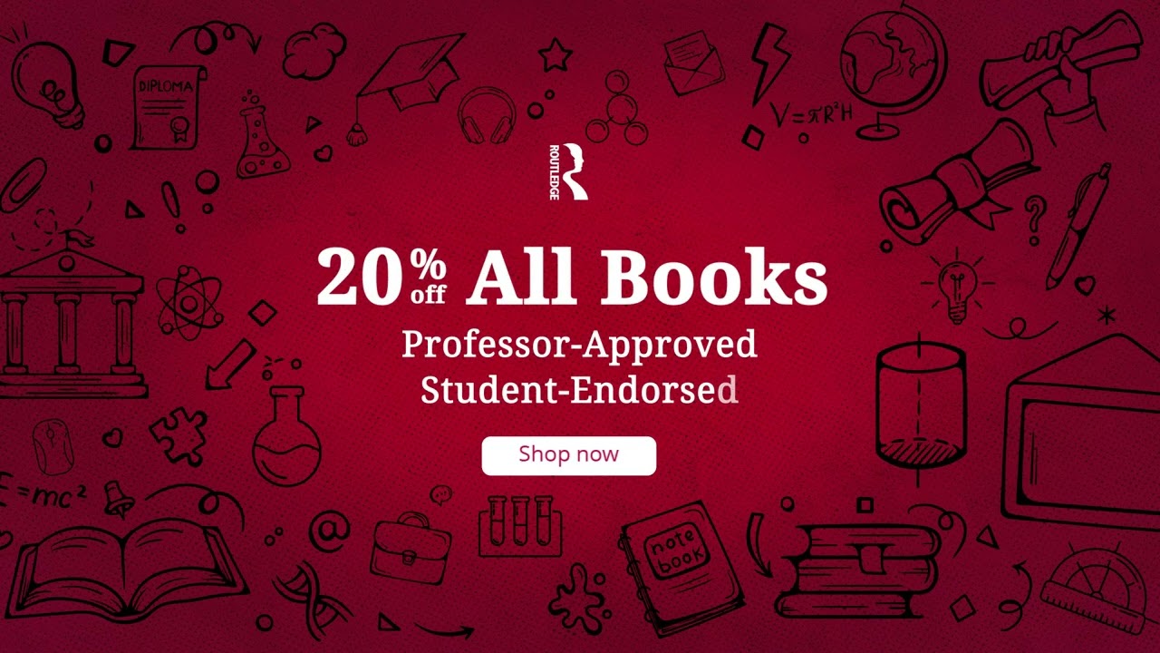Back to College 20% Off All Books From Routledge Books