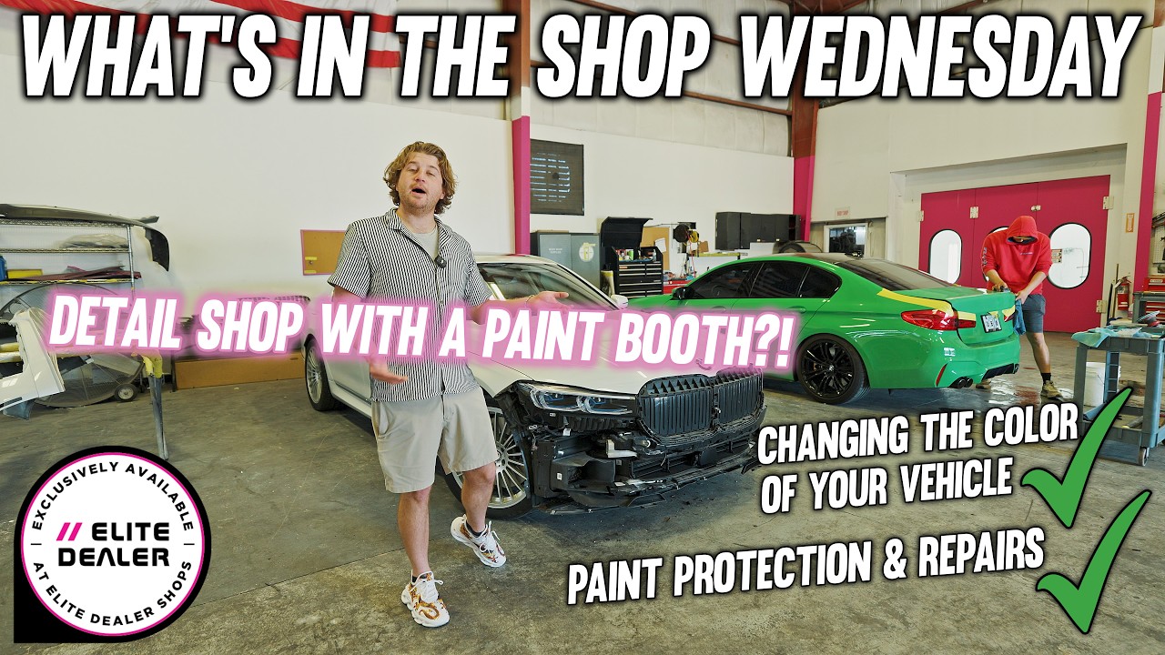 What's in the Shop Wednesday | Yes we have a body shop!  | Ceramic Pro Sarasota