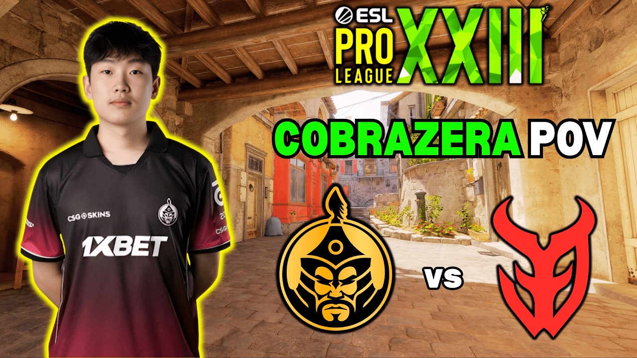 cobrazera POV | TheMongolZ vs 3DMAX (20/11/16) ADR 100.6 RATING 1.64 CS2 ESL Pro League Season 23